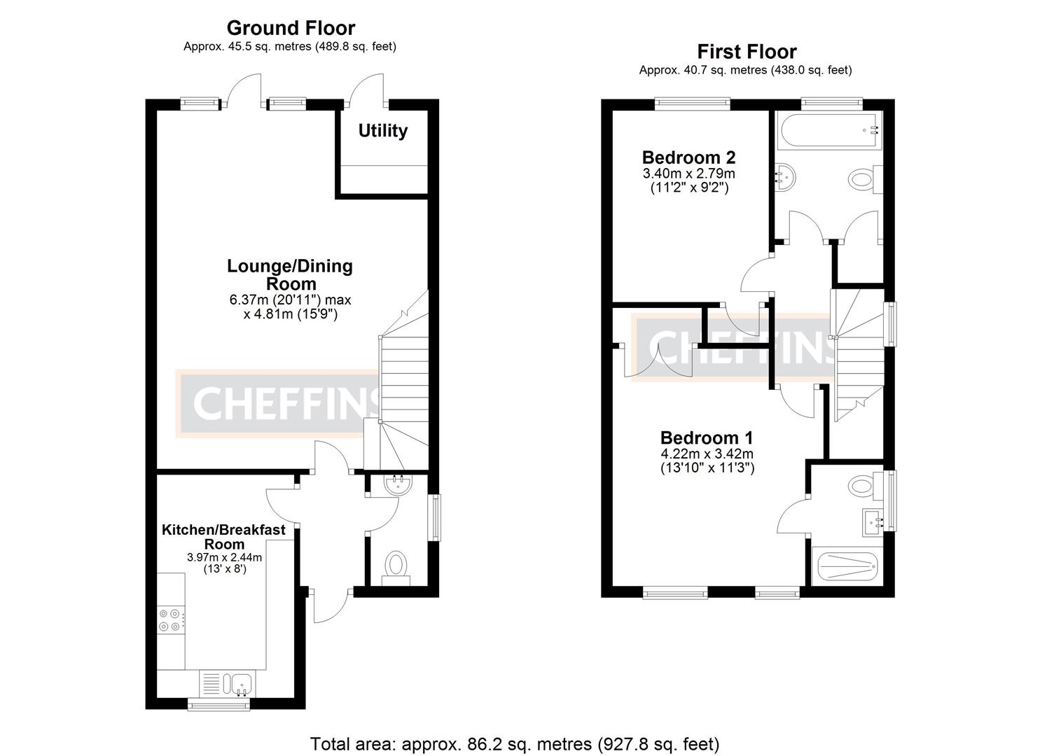 2 Bedroom for sale in Sutton Cheffins Ely Sales